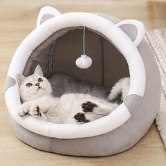 Шар для кошки Smurf, серый цена и информация | Лежаки, домики | pigu.lt
