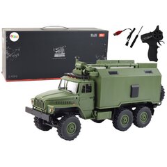 Nuotoliniu būdu valdomas karinis sunkvežimis WPL B-36 LeanToys kaina ir informacija | Žaislai berniukams | pigu.lt