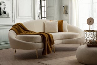 Trivietė sofa Atelier Del Sofa Eses, smėlio spalvos kaina ir informacija | Sofos, sofos-lovos | pigu.lt