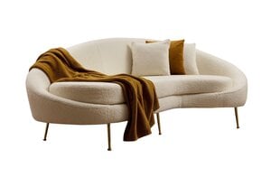 Trivietė sofa Atelier Del Sofa Eses, smėlio spalvos цена и информация | Диваны | pigu.lt