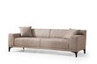 Trivietė sofa Asir Petra 3, ruda цена и информация | Sofos | pigu.lt