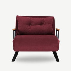 1 sėdynės sofa-lova Sando Single - Maroon цена и информация | Кресла в гостиную | pigu.lt