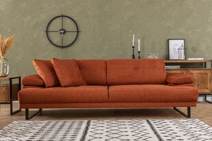 3 vietų sofa-lova Mustang - Orange цена и информация | Диваны | pigu.lt