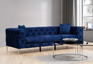 Trivietė sofa Atelier Del Sofa Como, mėlyna kaina ir informacija | Sofos | pigu.lt