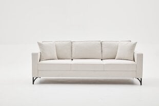 Trivietė sofa Atelier Del Sofa Berlin, smėlio spalvos kaina ir informacija | Sofos | pigu.lt