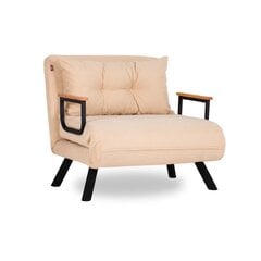 Fotelis Sando, smėlio spalvos цена и информация | Кресла в гостиную | pigu.lt