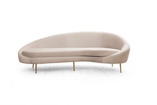 Trivietė sofa Atelier Del Sofa Eses Right, smėlio spalvos kaina ir informacija | Sofos | pigu.lt