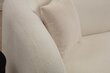 Dvivietė sofa Asir Asos Cream 2, smėlio spalvos kaina ir informacija | Sofos | pigu.lt