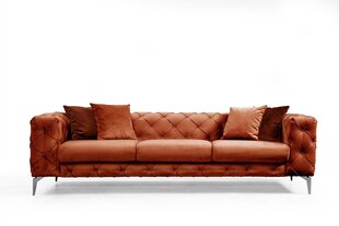 Trivietė sofa Atelier Del Sofa Como, oranžinė цена и информация | Диваны | pigu.lt