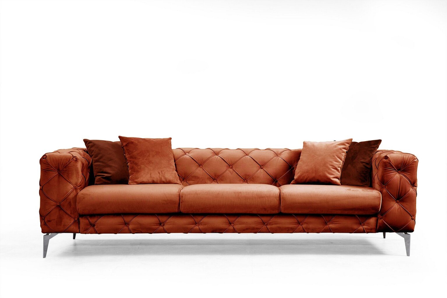 Trivietė sofa Atelier Del Sofa Como, oranžinė цена и информация | Sofos | pigu.lt