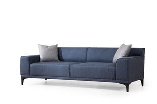 Trivietė sofa Asir Petra 3, mėlyna kaina ir informacija | Sofos | pigu.lt