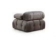 Trivietė sofa Atelier Del Sofa Bubble, pilka kaina ir informacija | Sofos | pigu.lt