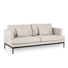 Trivietė sofa Asir Pearl, smėlio spalvos цена и информация | Диваны | pigu.lt