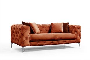 Dvivietė sofa Atelier Del Sofa Como, oranžinė цена и информация | Диваны | pigu.lt