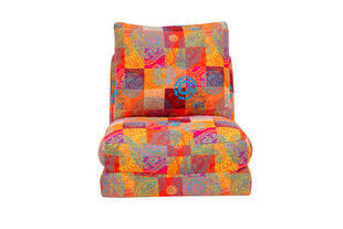 Fotelis-lova Asir Taida 1, oranžinis цена и информация | Кресла в гостиную | pigu.lt