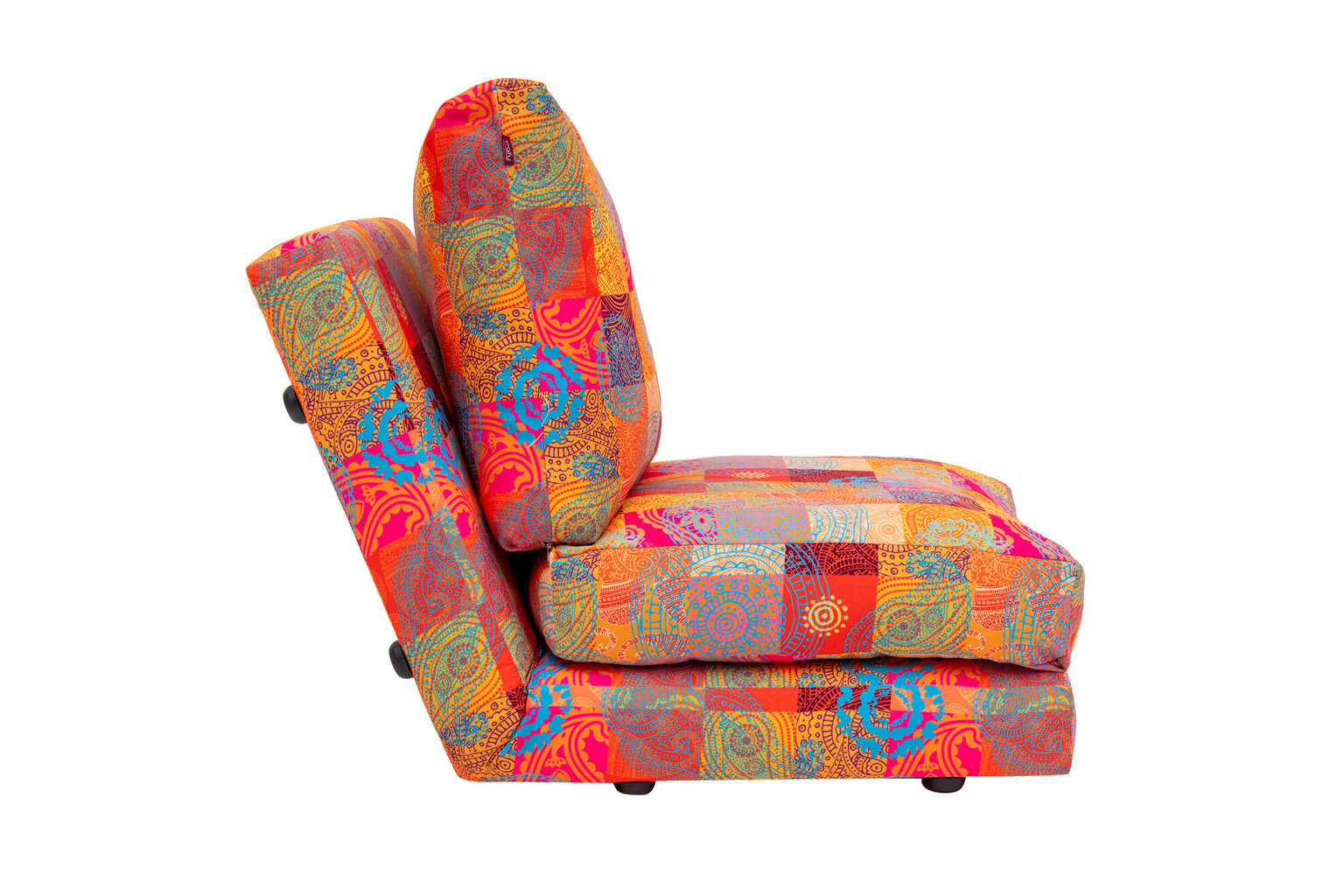 Fotelis-lova Asir Taida 1, oranžinis цена и информация | Svetainės foteliai | pigu.lt