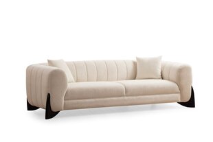 Sofa Asir Sandreo White 3, balta цена и информация | Диваны | pigu.lt