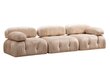 Trivietė sofa Atelier Del Sofa Bubble, smėlio spalvos цена и информация | Sofos | pigu.lt