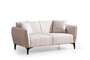Dvivietė sofa Asir Belissimo Off White, balta kaina ir informacija | Sofos | pigu.lt