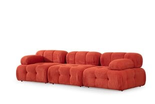 Trivietė sofa Atelier Del Sofa Doblo, raudona цена и информация | Диваны | pigu.lt
