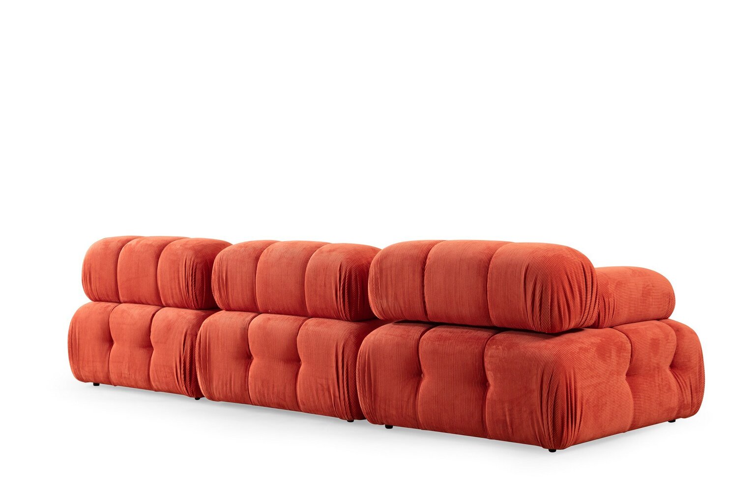 Trivietė sofa Atelier Del Sofa Doblo, raudona цена и информация | Sofos | pigu.lt