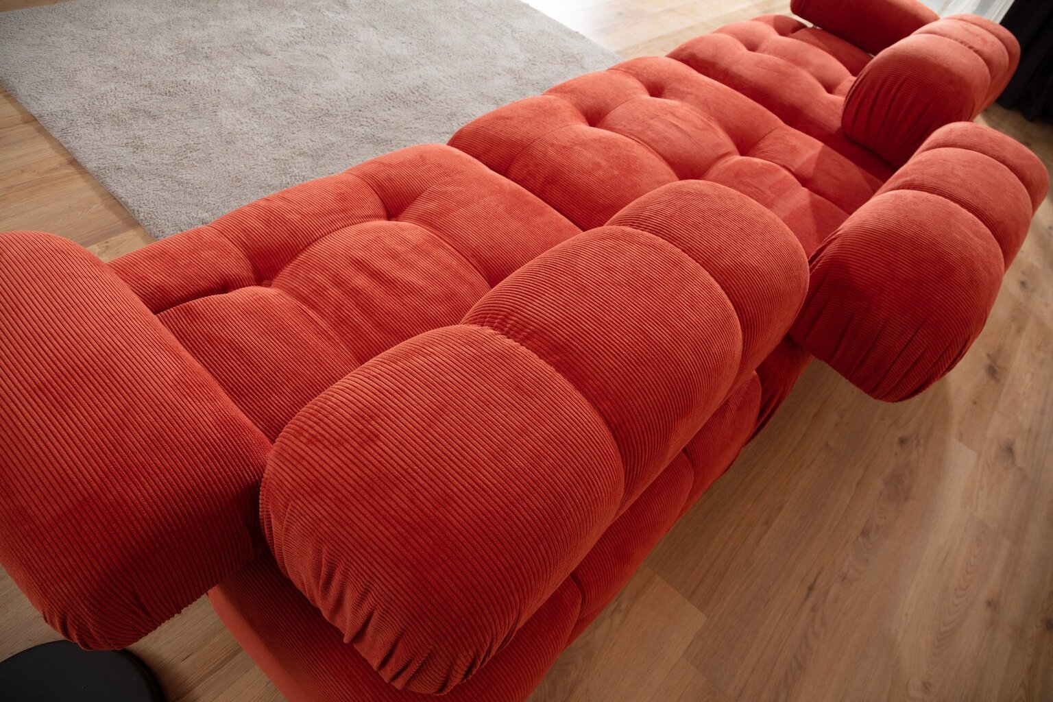 Trivietė sofa Atelier Del Sofa Doblo, raudona цена и информация | Sofos | pigu.lt