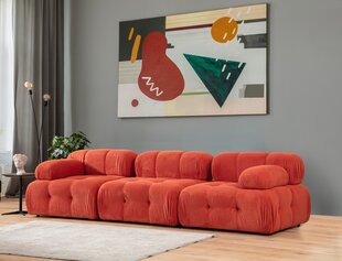 Trivietė sofa Atelier Del Sofa Doblo, raudona kaina ir informacija | Sofos | pigu.lt