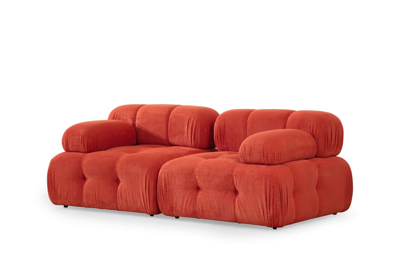 Dvivietė sofa Atelier Del Sofa Doblo, raudona цена и информация | Sofos | pigu.lt