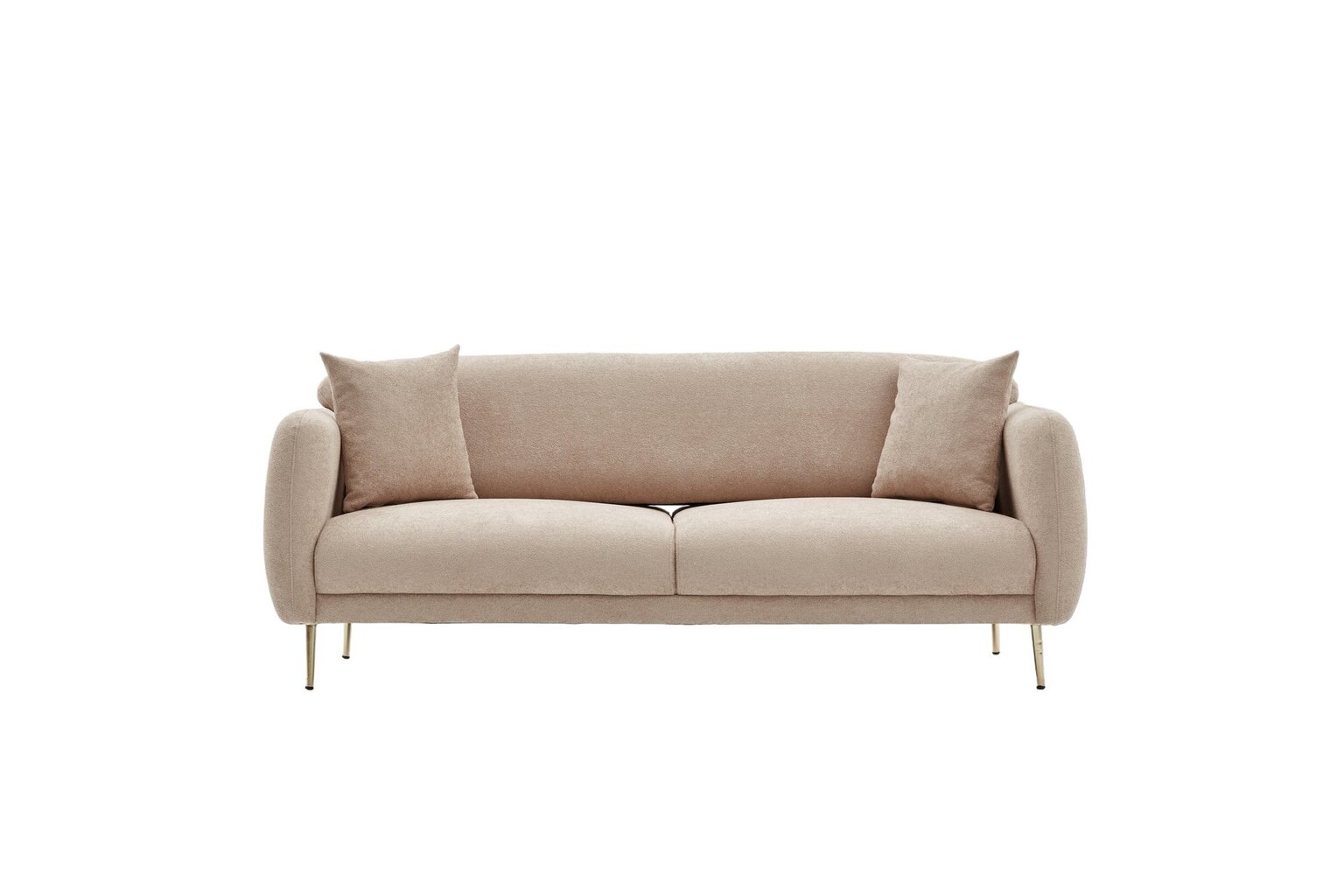 Sofa-lova Asir Simena, smėlio spalvos цена и информация | Sofos | pigu.lt