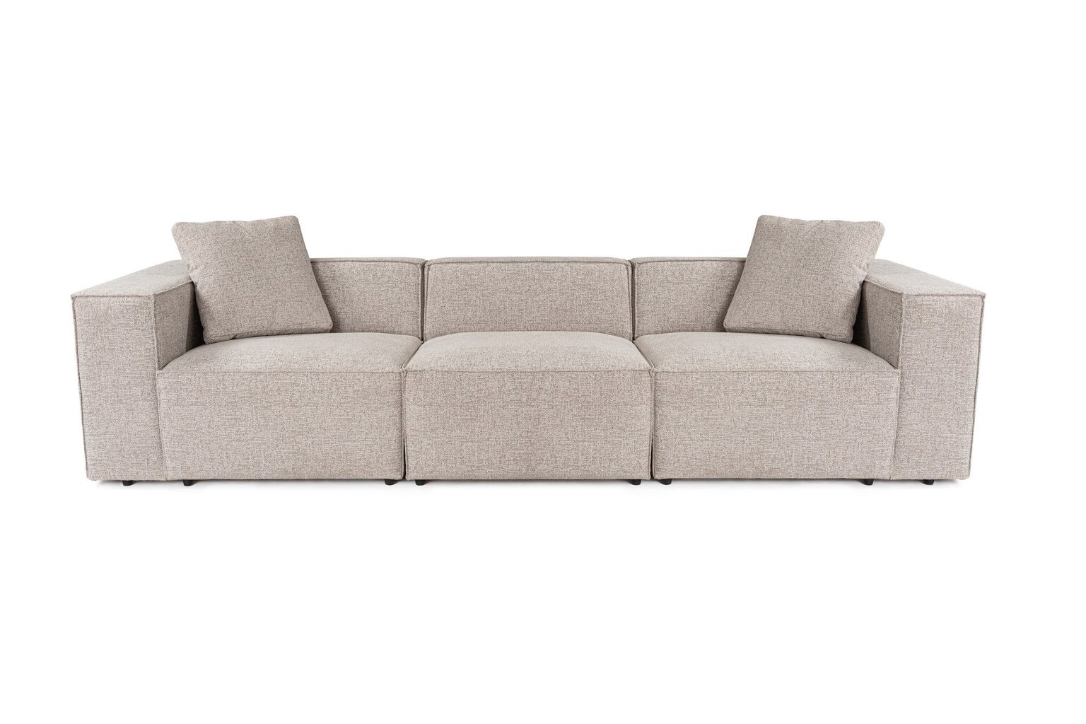 Trivietė sofa Asir Lora, ruda kaina ir informacija | Sofos | pigu.lt