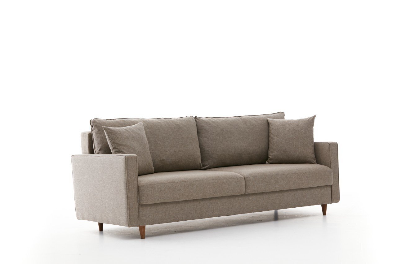 Trivietė sofa Atelier Del Sofa Eva, smėlio spalvos цена и информация | Sofos | pigu.lt