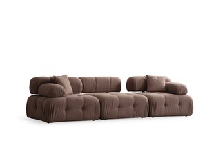 Trivietė sofa Atelier Del Sofa Doblo, ruda kaina ir informacija | Sofos | pigu.lt