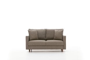 Dvivietė sofa Atelier Del Sofa Eva, smėlio spalvos цена и информация | Диваны | pigu.lt