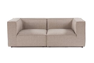 Dvivietė sofa Atelier Del Sofa Sora 2, smėlio spalvos цена и информация | Диваны | pigu.lt