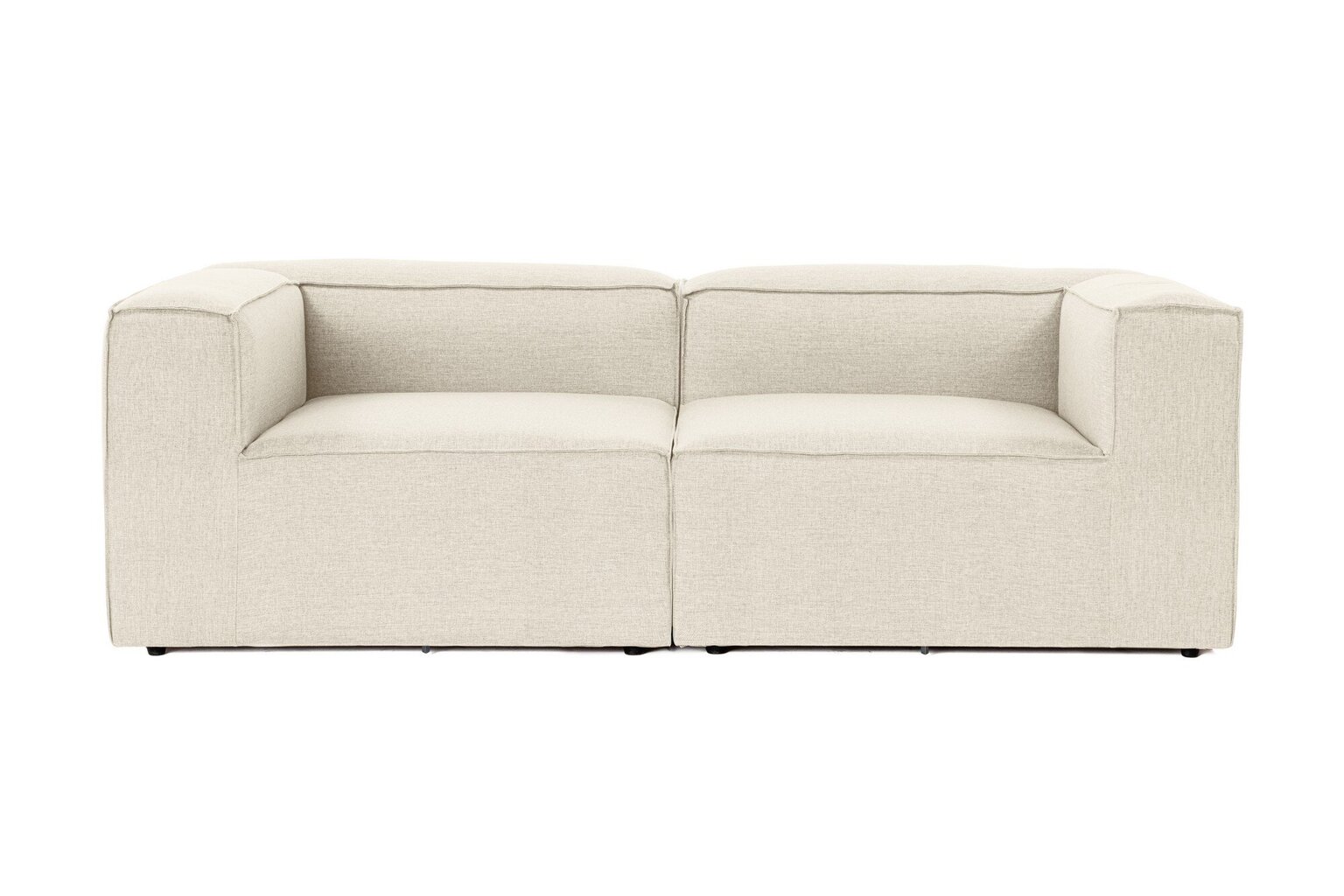 Dvivietė sofa Atelier Del Sofa Fora 2, smėlio spalvos kaina ir informacija | Sofos | pigu.lt