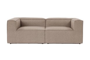 Dvivietė sofa Asir Fora, ruda kaina ir informacija | Sofos | pigu.lt