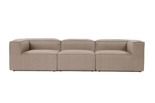 Trivietė sofa Asir Fora, ruda kaina ir informacija | Sofos | pigu.lt