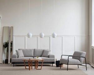 3 vietų sofa Eti Black 3 Seater - Grey kaina ir informacija | Sofos | pigu.lt