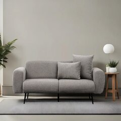 2 vietų sofa Side - Light Grey цена и информация | Диваны | pigu.lt