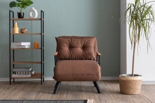 Fotelis Sando, rudas цена и информация | Кресла в гостиную | pigu.lt
