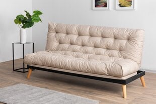 3 vietų sofa-lova Saki - Cream kaina ir informacija | Sofos | pigu.lt