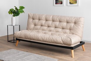 3 vietų sofa-lova Saki - Cream kaina ir informacija | Sofos | pigu.lt