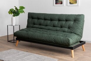 3 vietų sofa-lova Saki - Green kaina ir informacija | Sofos | pigu.lt