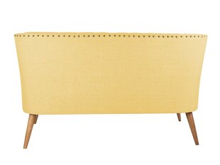 2 vietų sofa Lamont - Yellow kaina ir informacija | Sofos | pigu.lt
