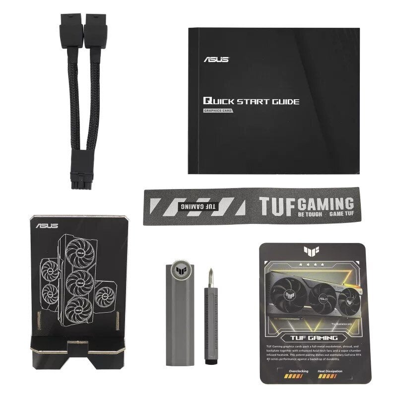 Asus TUF Gaming GeForce RTX 4070 Ti Super OC Edition (RTX4070TIS-O16G-GAMING) kaina ir informacija | Vaizdo plokštės (GPU) | pigu.lt
