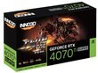 Inno3D GeForce RTX 4070 Ti Super Twin X2 (N407TS2-166X-186156N) kaina ir informacija | Vaizdo plokštės (GPU) | pigu.lt