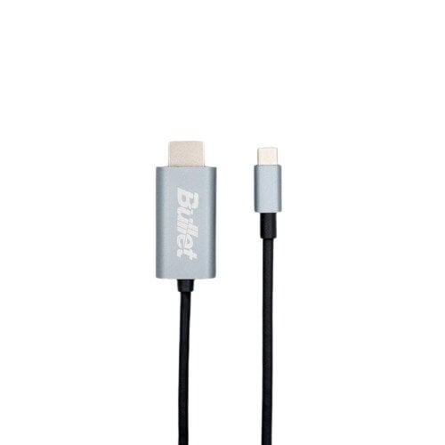 Bullet USB-C/HDMI, 1 m kaina ir informacija | Kabeliai ir laidai | pigu.lt