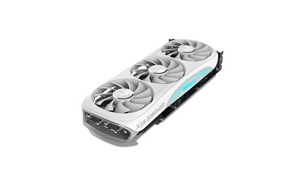 Zotac Gaming GeForce RTX 4070 Ti Super Trinity OC White Edition (ZT-D40730Q-10P) цена и информация | Vaizdo plokštės (GPU) | pigu.lt