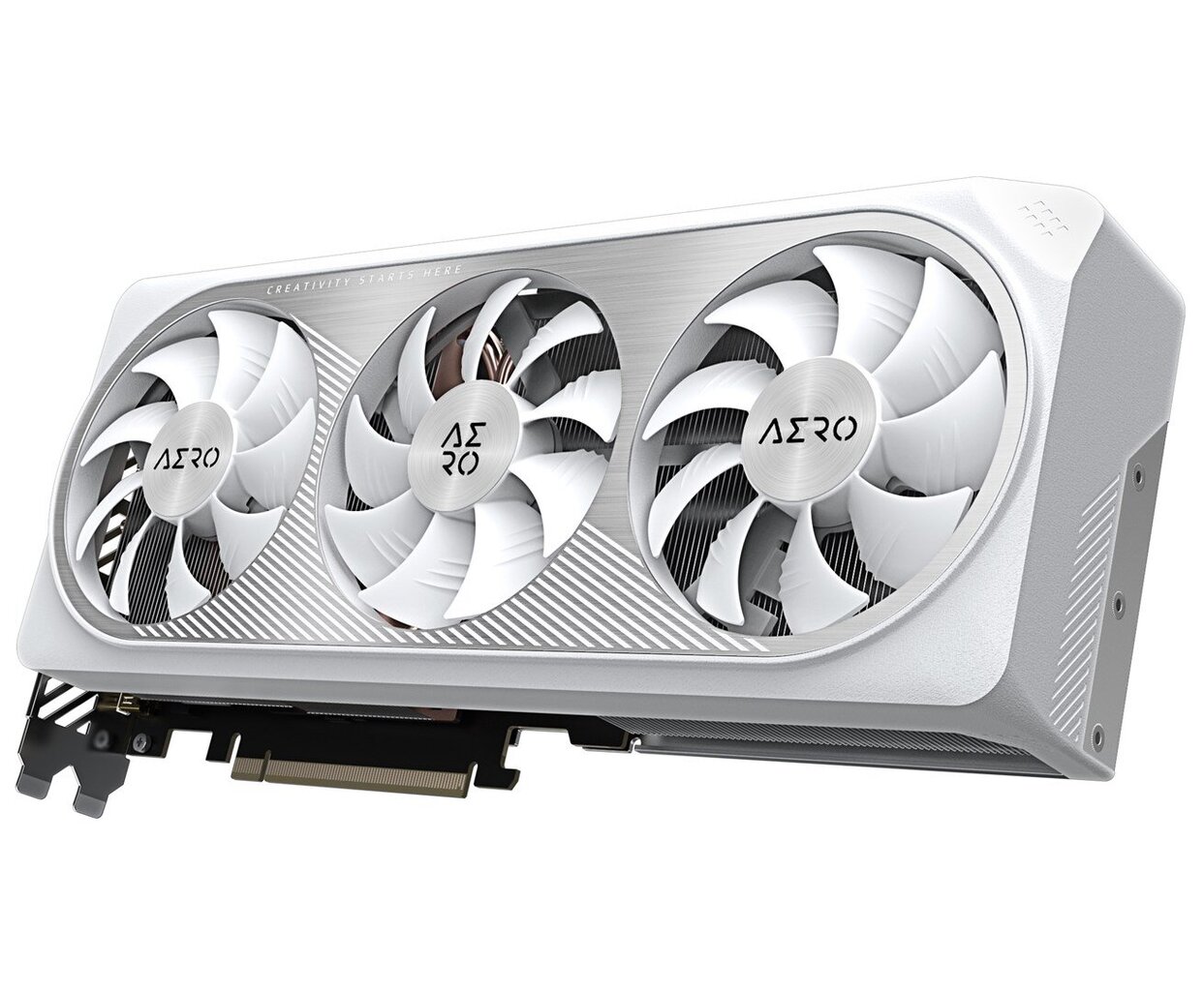 Gigabyte GeForce RTX 4070 Ti Super Aero OC (GV-N407TSAERO OC-16GD) цена и информация | Vaizdo plokštės (GPU) | pigu.lt