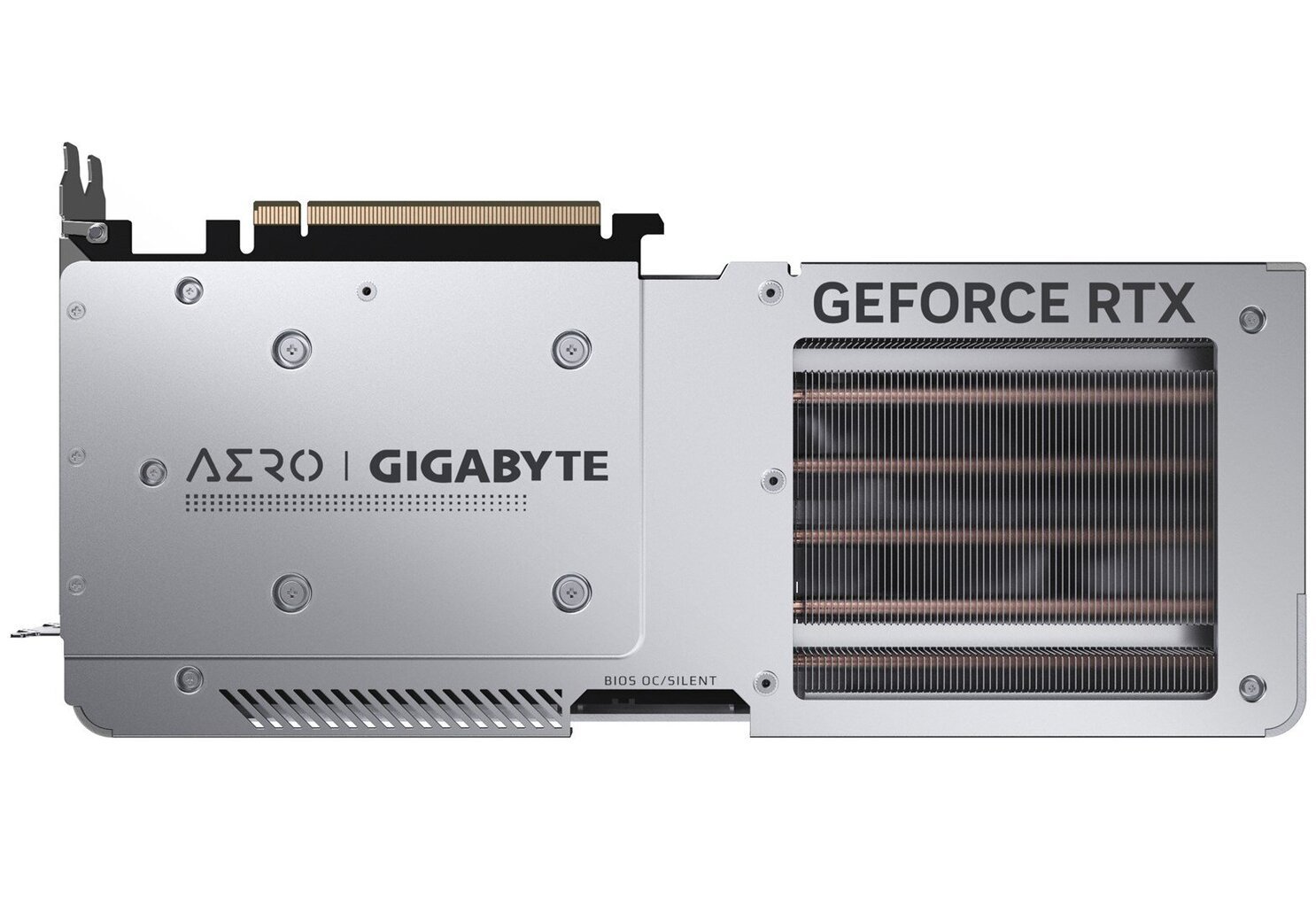 Gigabyte GeForce RTX 4070 Ti Super Aero OC (GV-N407TSAERO OC-16GD) kaina ir informacija | Vaizdo plokštės (GPU) | pigu.lt